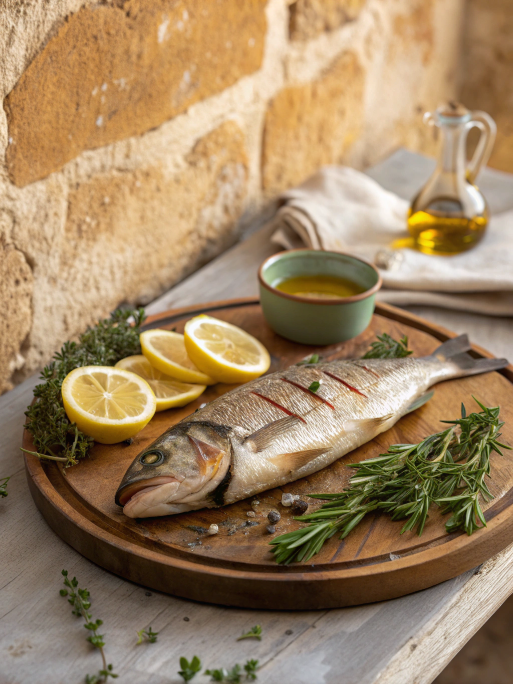 Grilled Branzino